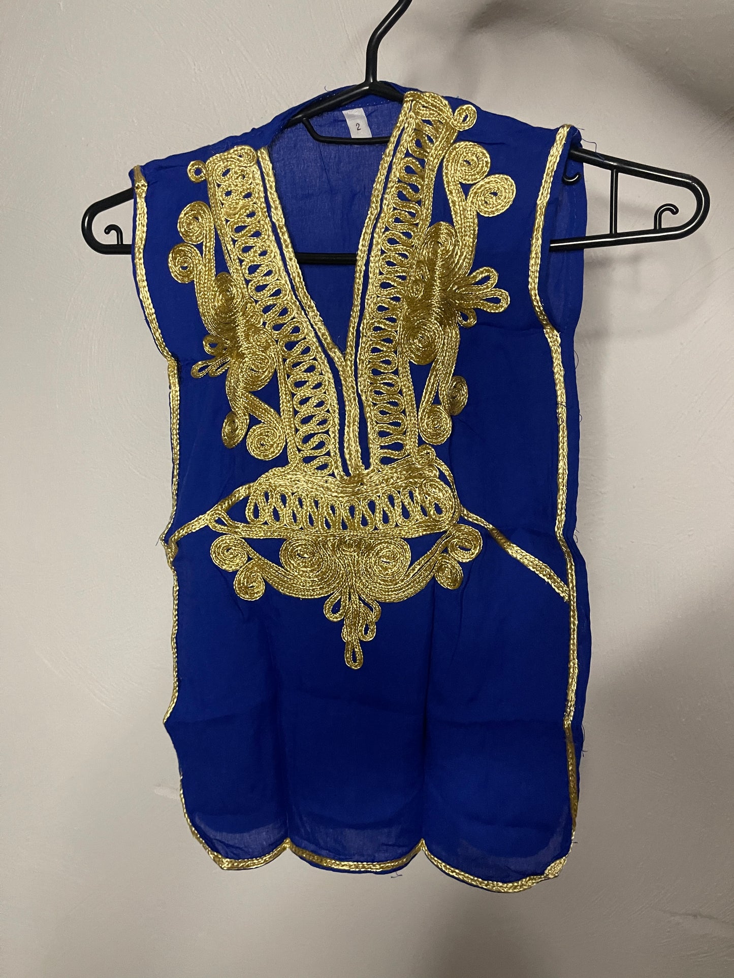 Golden dress kids