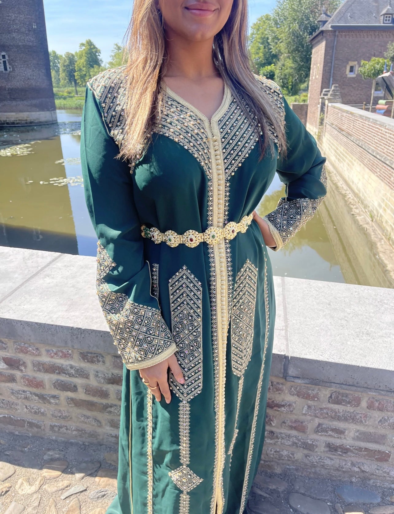 Marokkaanse Bruiloft Jurken Marokkaanse Jurk Djellaba Eid Marokko