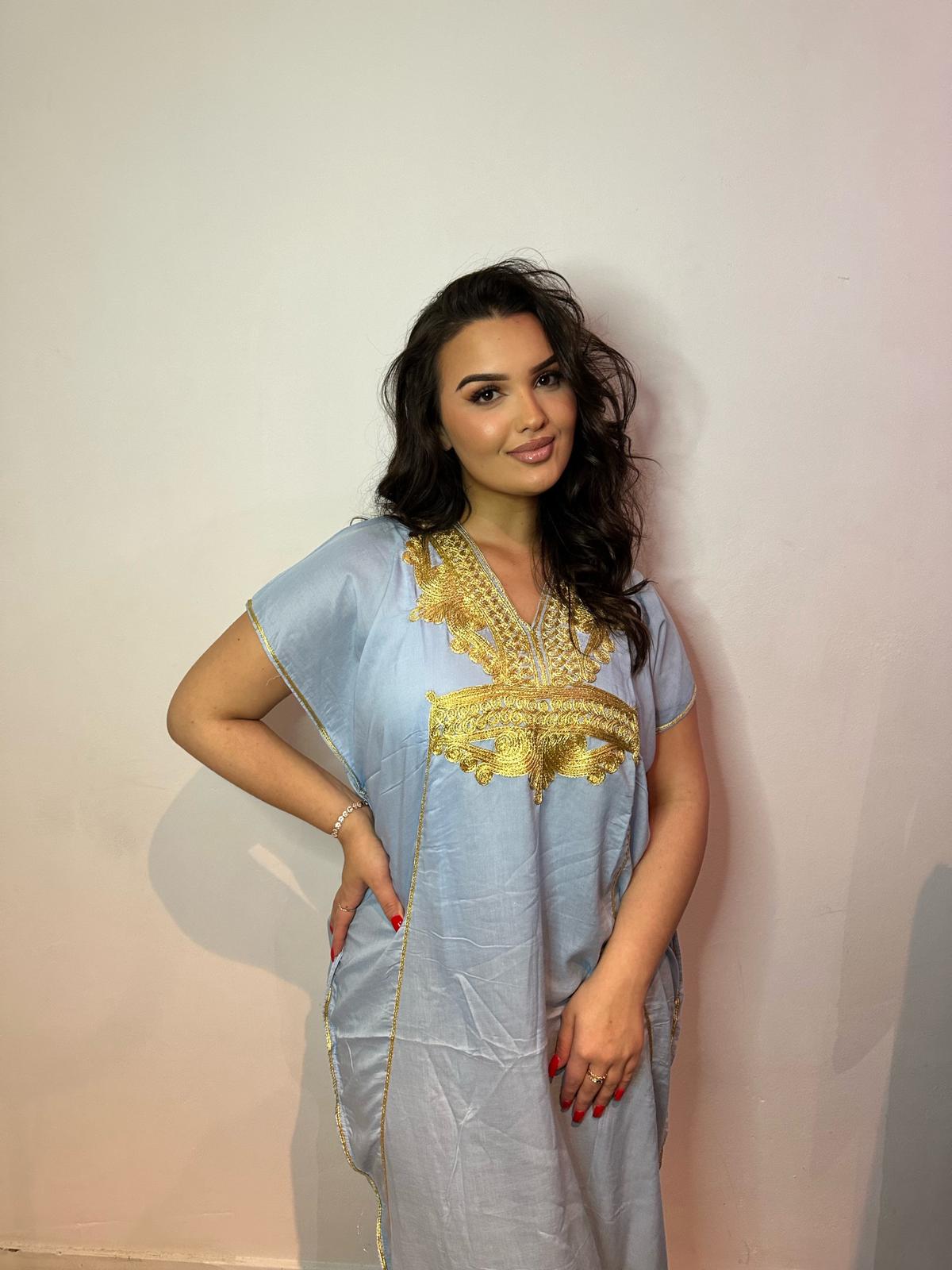 Djellaba Huisjurken Marokkaans Trendy Marokkaanse Jellaba, Zwarte